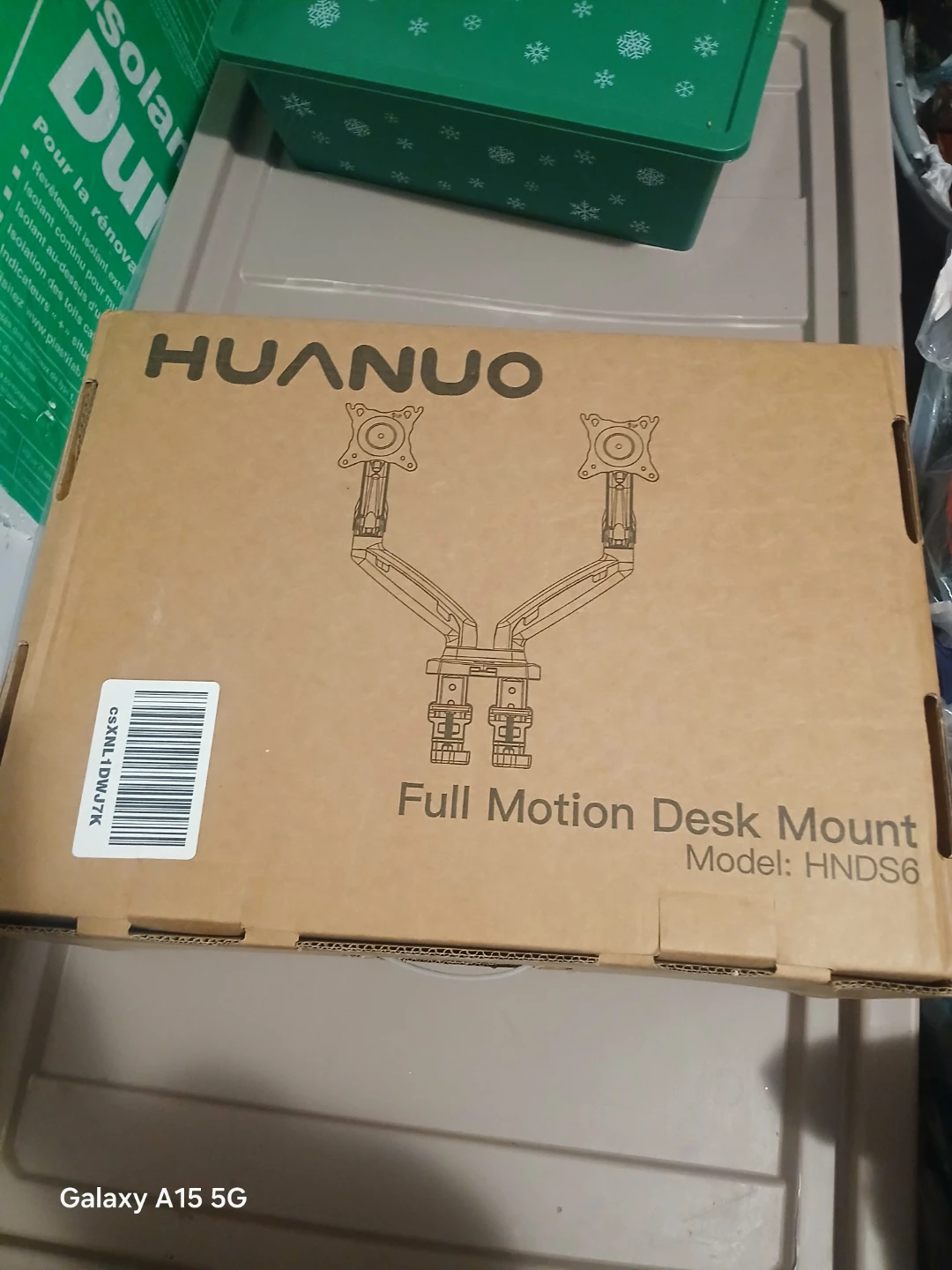 HUANUO Full Motion Desk Mount HNDS6 - Black - photo 2