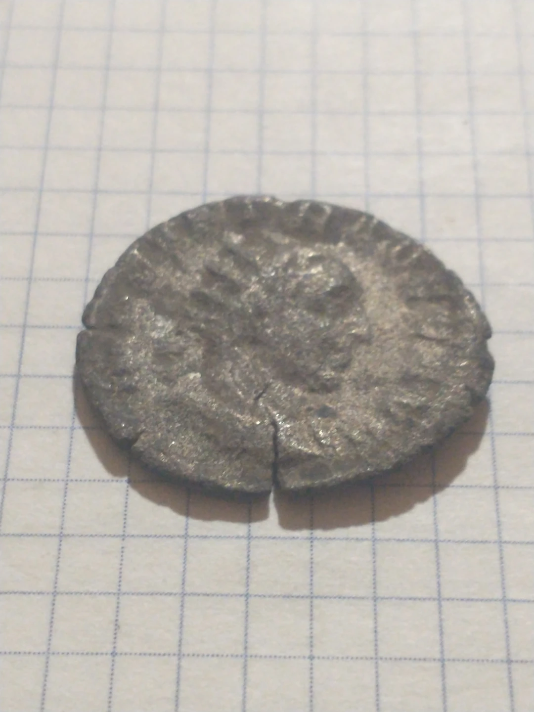 Lovely circa 3rd century Ancient Roman silver coin - photo 5