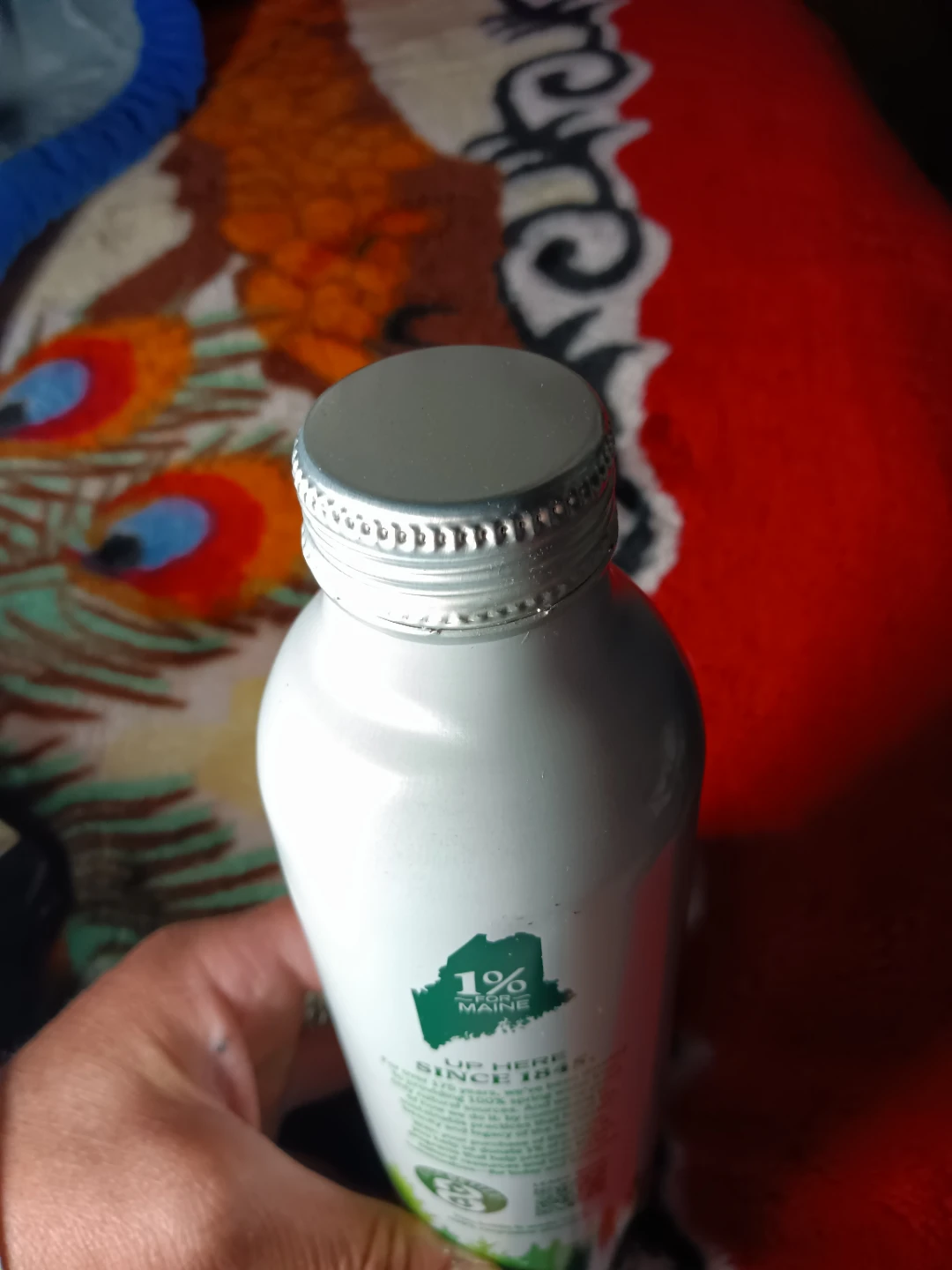 Poland Spring Aluminum Water Bottle. EMPTY - photo 2
