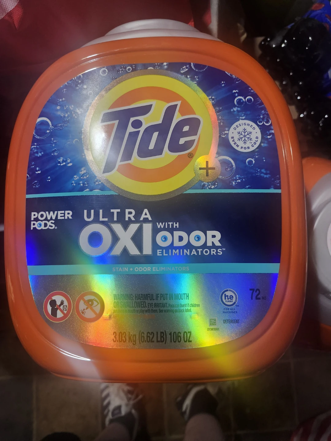 Tide Ultra Oxi Odor Eliminators Power Pods