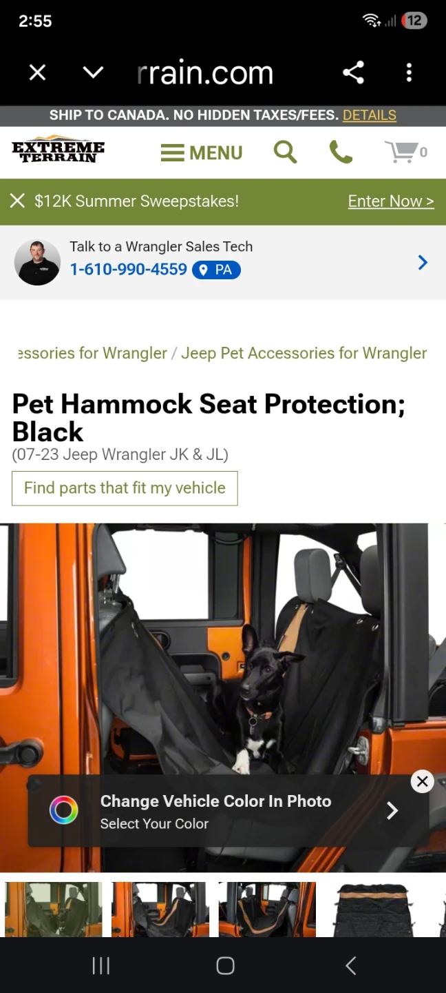 Pet Hammock backseat Protection Black - photo 5