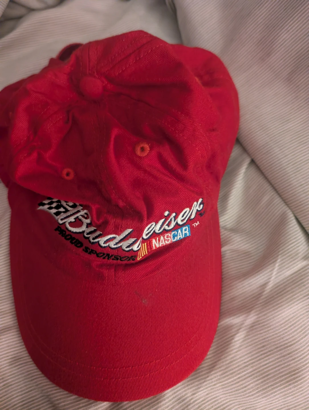 Vintage Budweiser Racing NASCAR Baseball Caps (Set of 5) - photo 4