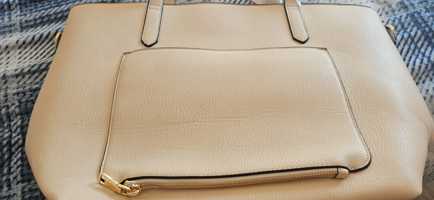 Poppy & Peonies Tote Bag - Cream