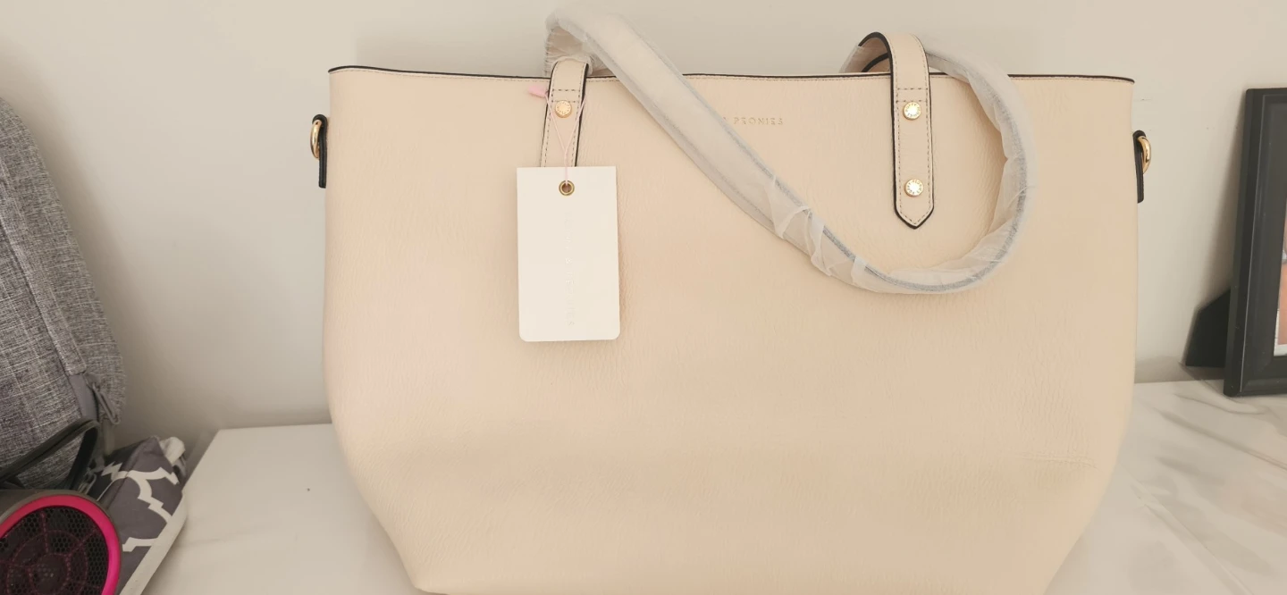 Poppy & Peonies Tote Bag - Cream - photo 3