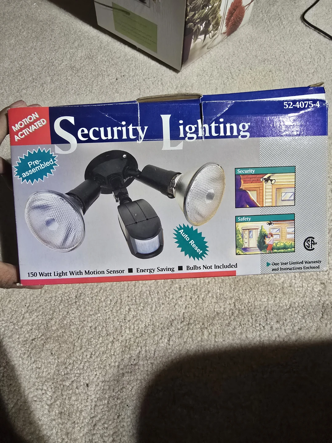 Motion Activated Security Lighting