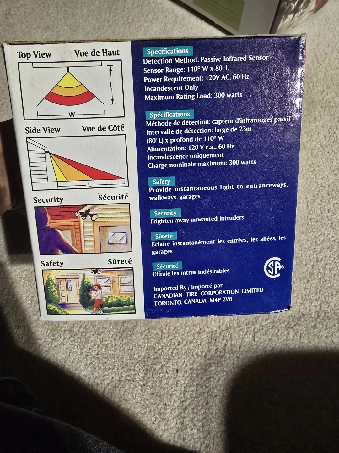 Motion Activated Security Lighting - photo 4
