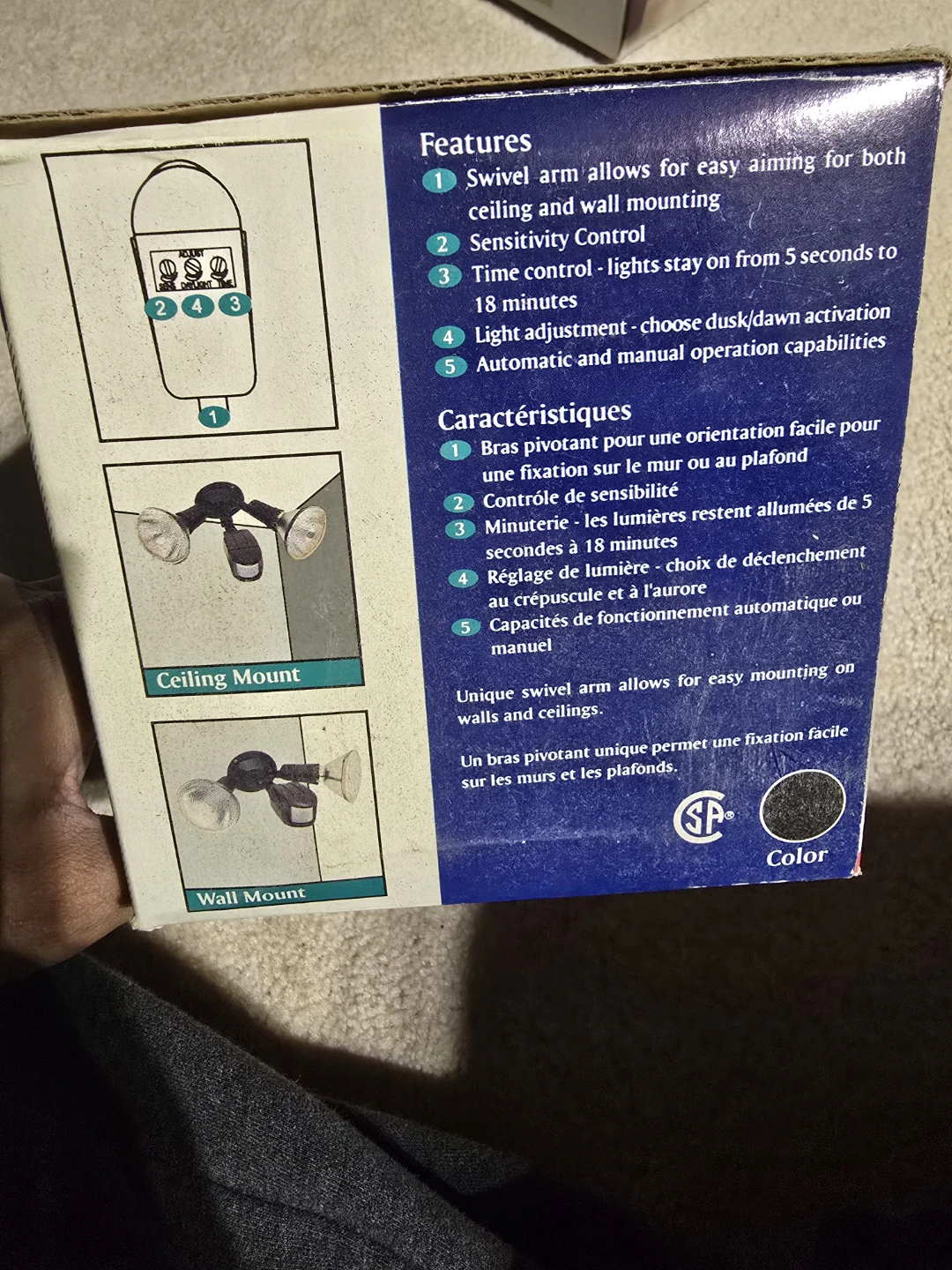 Motion Activated Security Lighting - photo 5