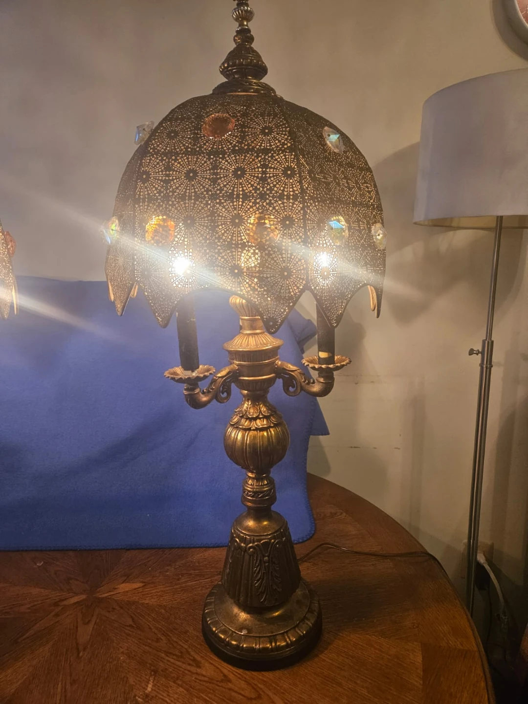 Vintage Ornate Table Lamps Set of 2 - photo 3