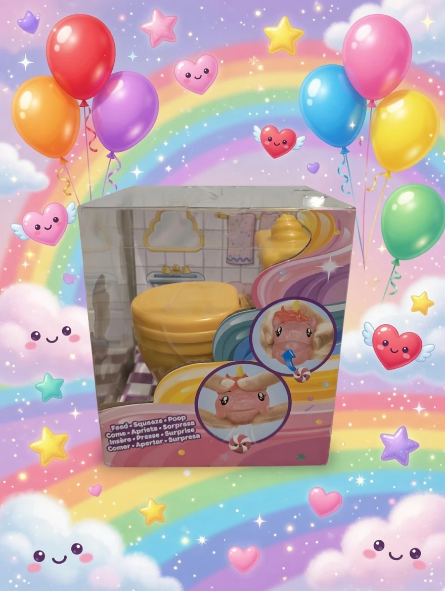 NEW Sealed Pooparoos Surpriseroos RARE GOLD Toilet Surprise Toy - photo 2