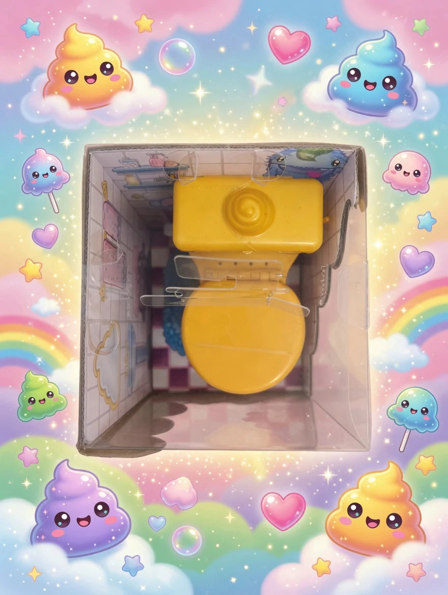 NEW Sealed Pooparoos Surpriseroos RARE GOLD Toilet Surprise Toy - photo 3