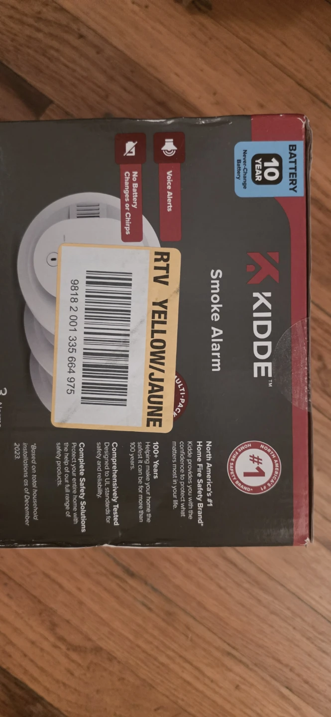 Kidde Smoke Alarms - Multi-Pack (3 Alarms) - photo 2