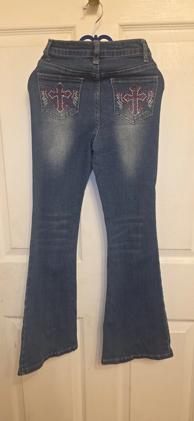 Girls' Bootcut Jeans Size 9 - photo 4