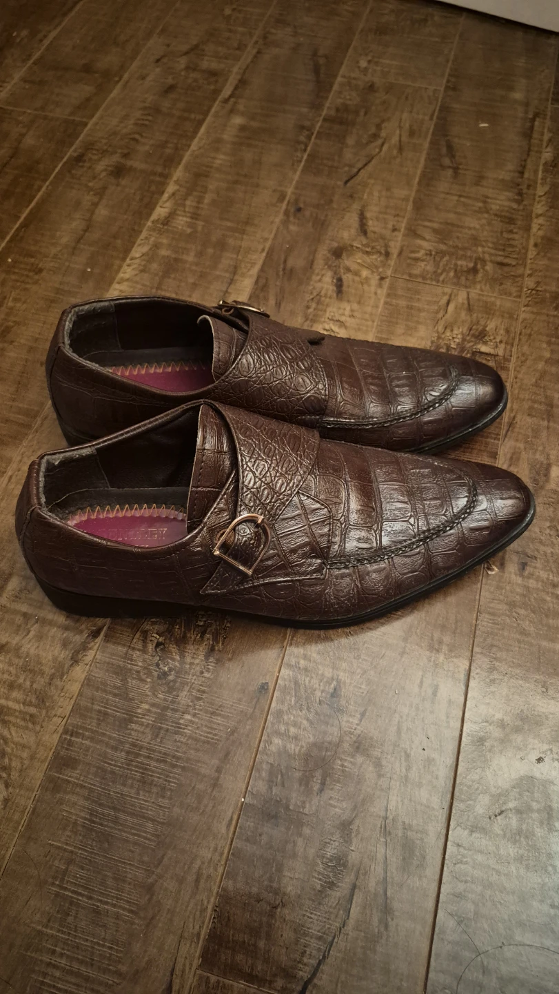 Bentley Italy Men's Monk Strap Shoes Size 39 - photo 2