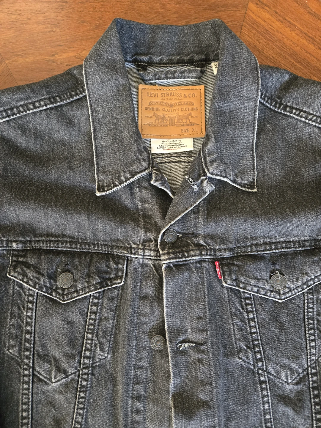 Levi's Denim Jacket - faded black [XL]