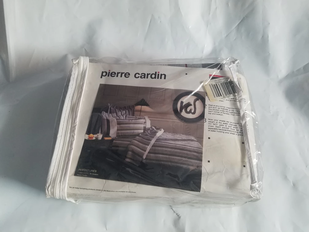 Pierre Cardin Queen Waterbed Sheet Set - Soft/Washable/No Iron - photo 2