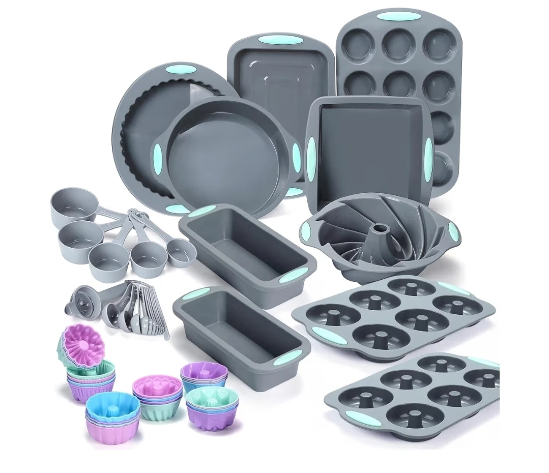 Brand new 51 Piece Silicone Bakeware set - photo 2