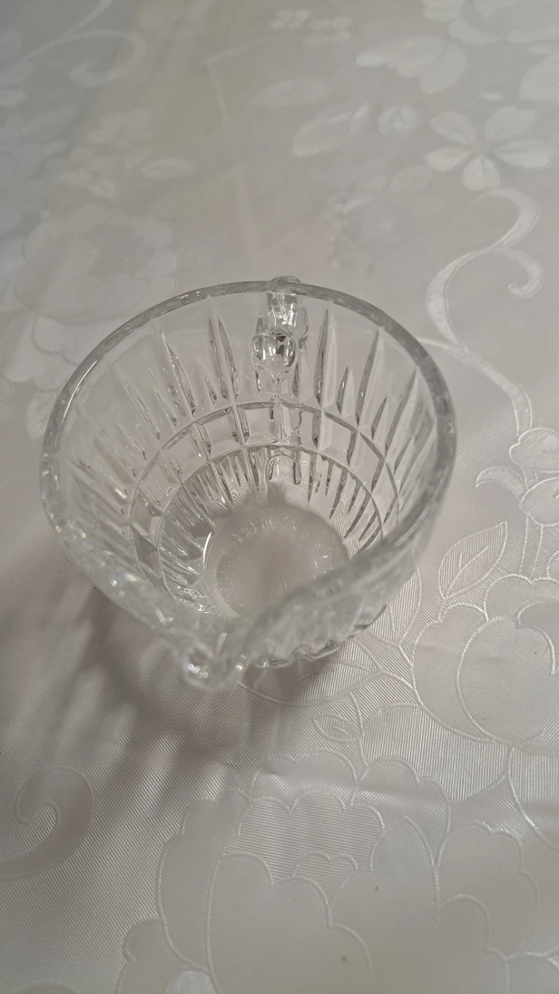 Small Crystal Creamer Pitcher - photo 2