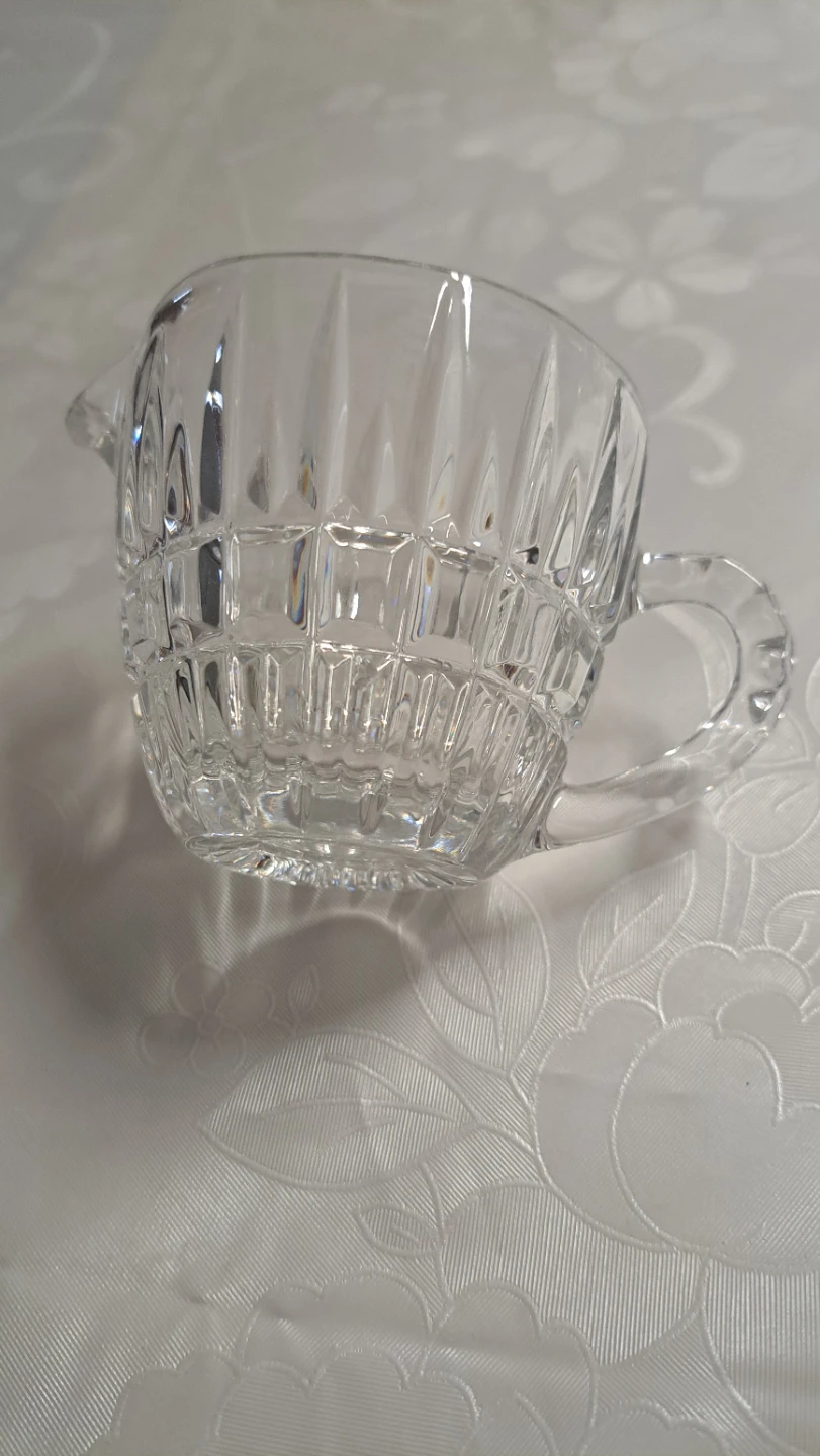Small Crystal Creamer Pitcher - photo 3