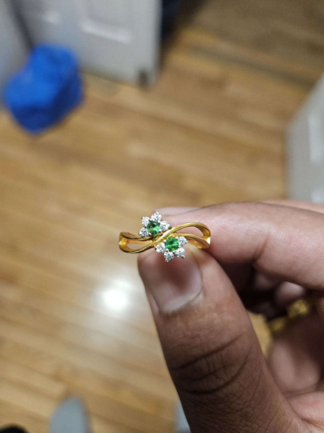 22kt gold ring
