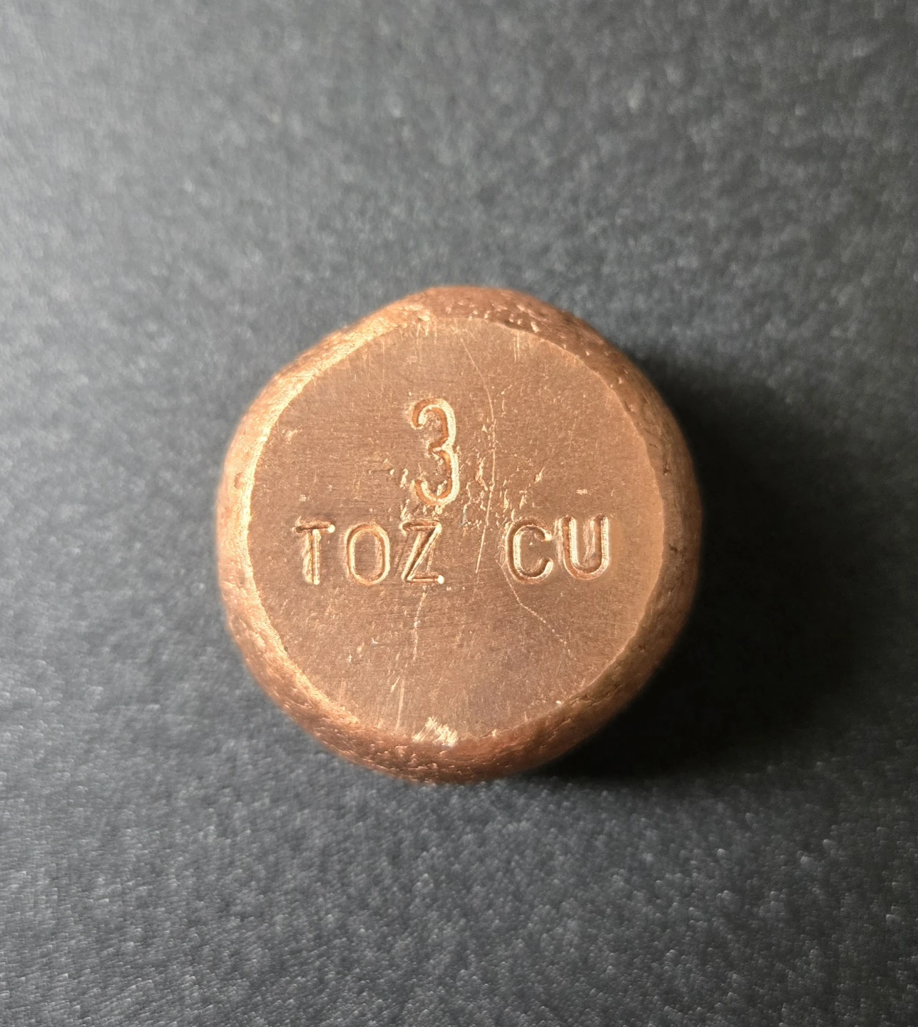 Beaver Bullion 3 oz Copper Round - photo 2