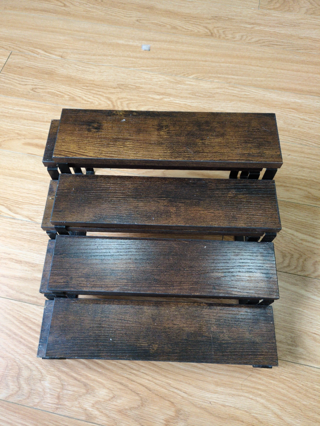 Wooden Tiered Display Shelf - photo 2