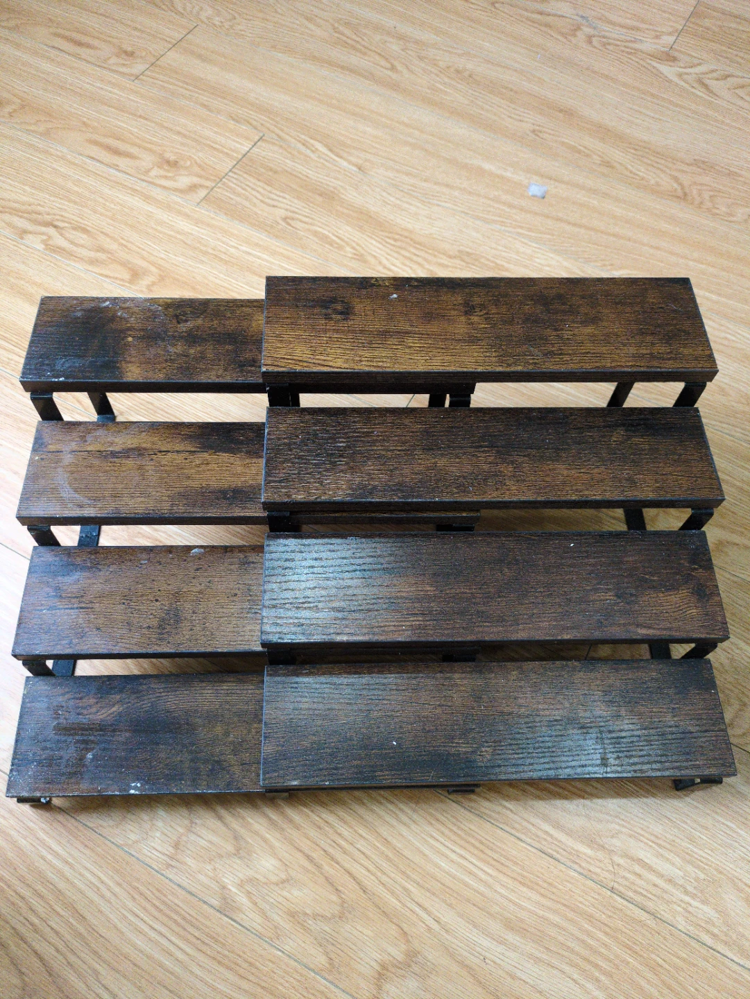 Wooden Tiered Display Shelf - photo 3