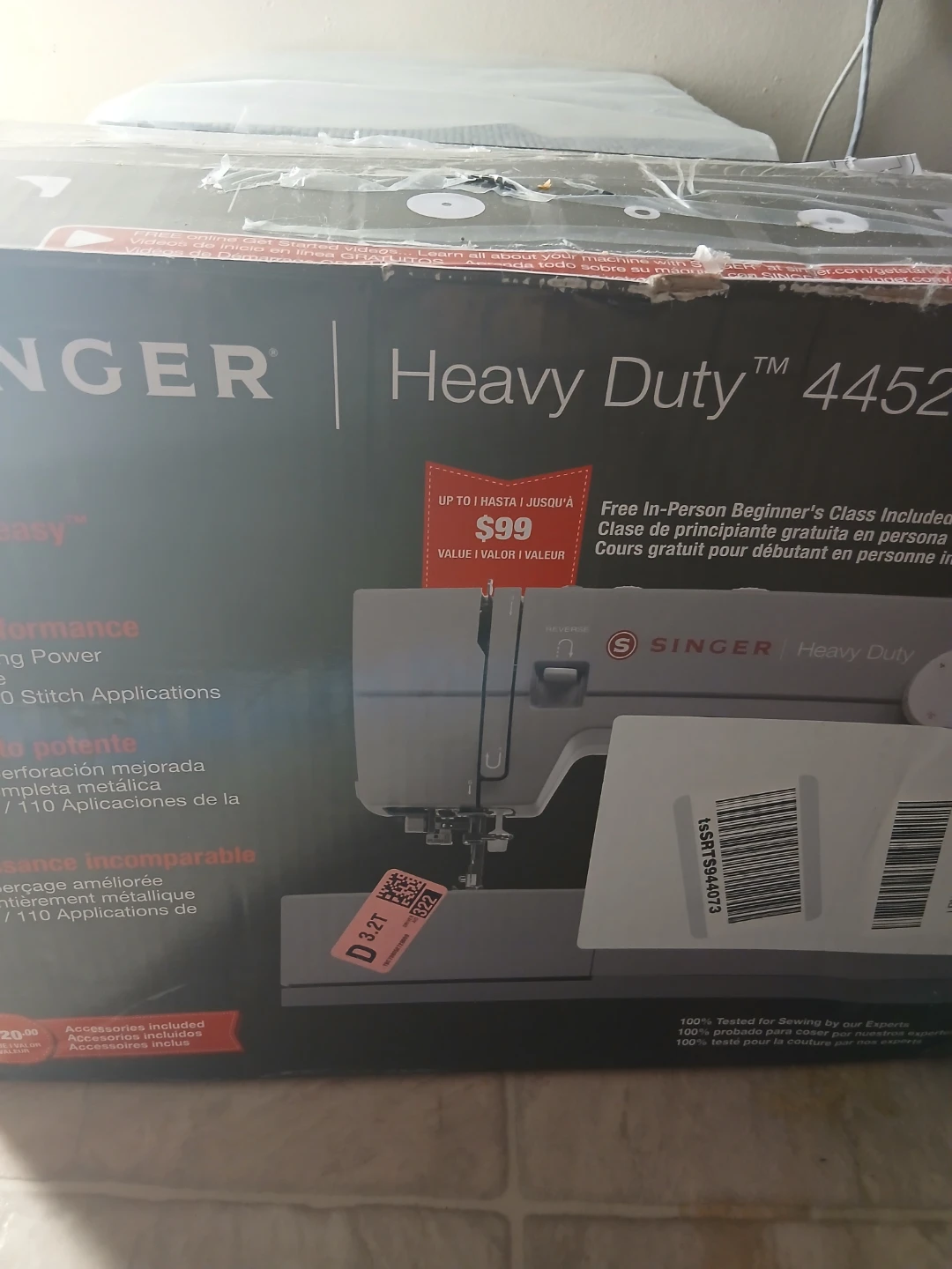 New SINGER Heavy Duty Holiday Bundle - 4452 Heavy Duty - photo 4