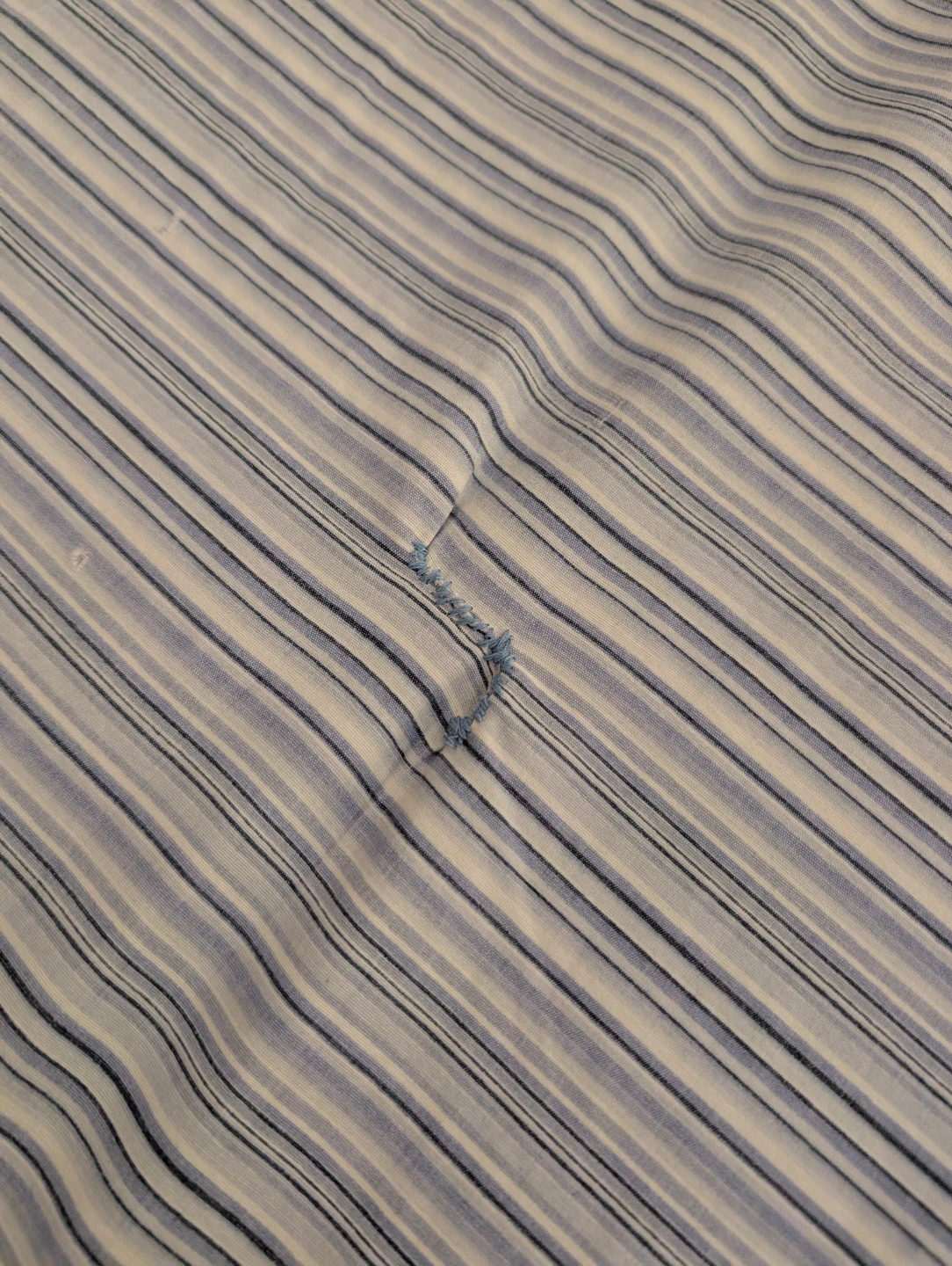 Light Blue Striped Sheet Set - photo 4