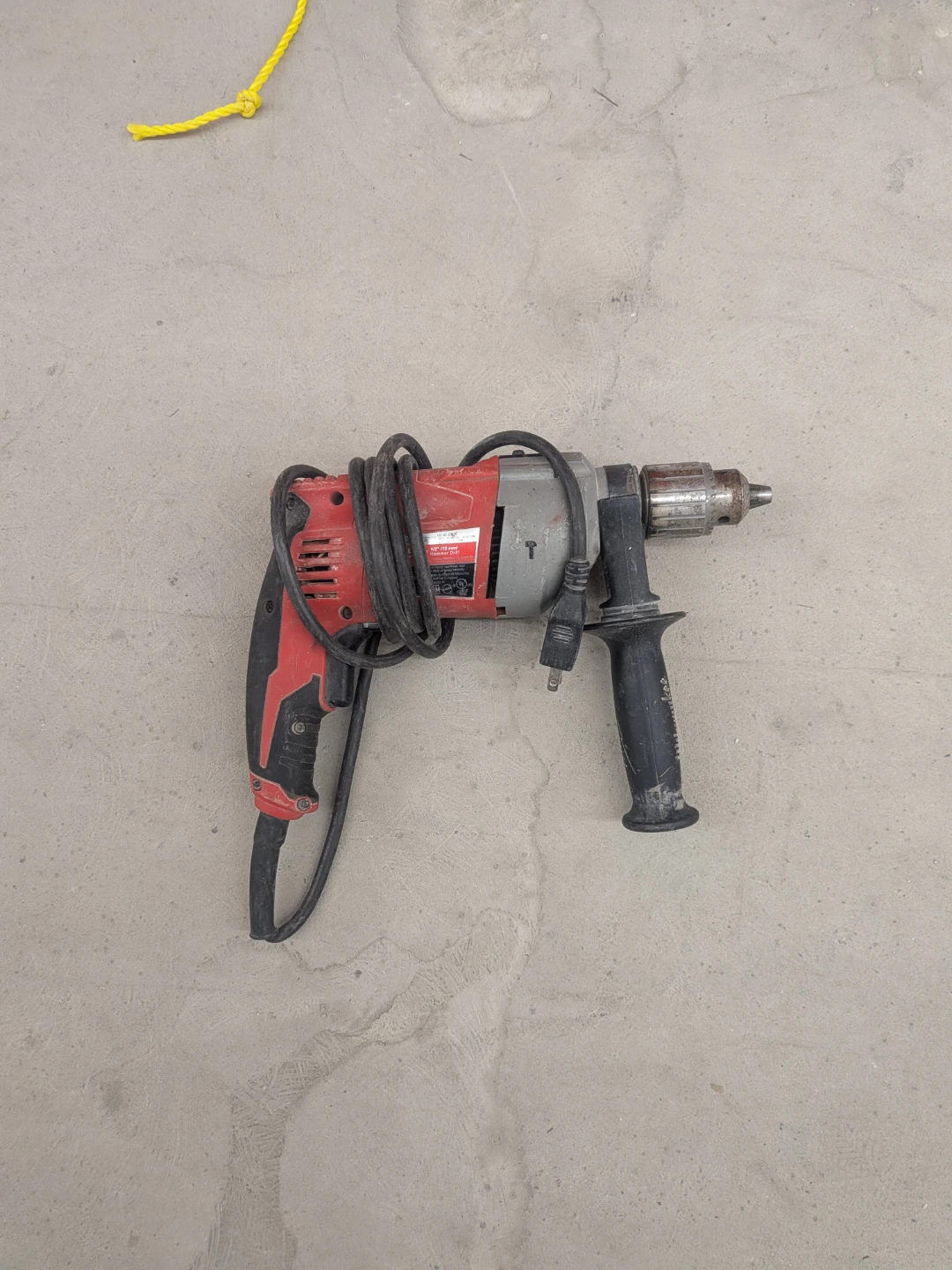 Milwaukee 1/2" corded hammer drill