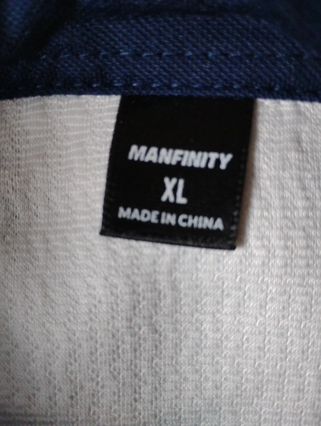 MANFINITY Men's White Polo Shirt - XL - photo 3