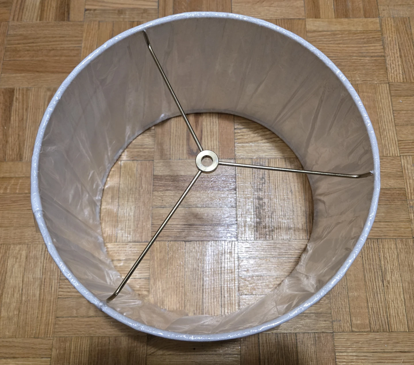 Cream Fabric Lampshade