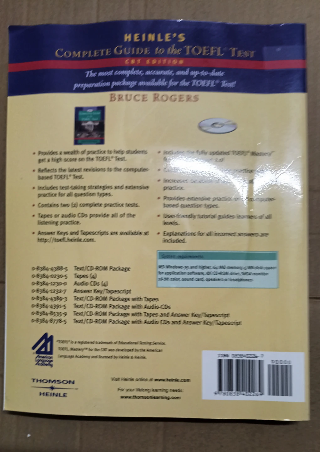 Heinle's Complete Guide to the TOEFL Test CBT Edition - photo 2