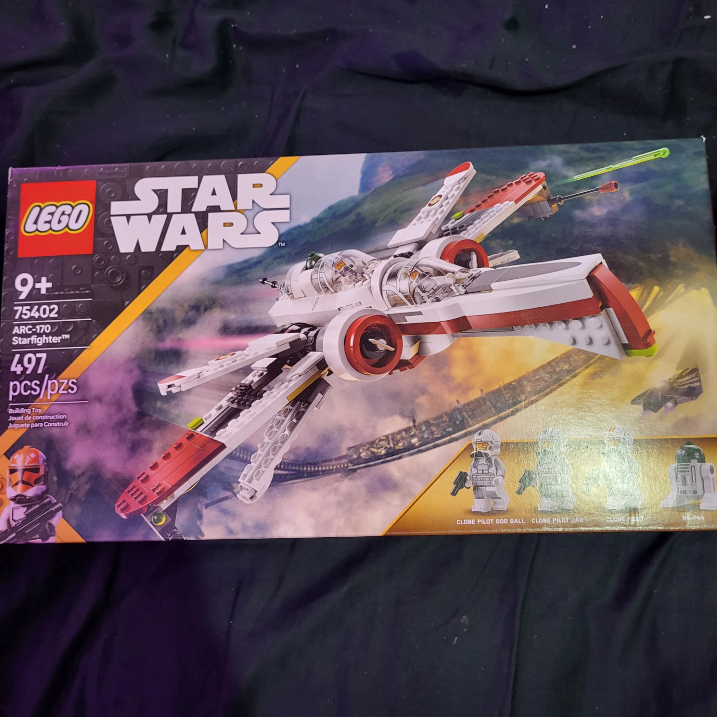 LEGO Star Wars ARC-170 Starfighter Building Toy 75402