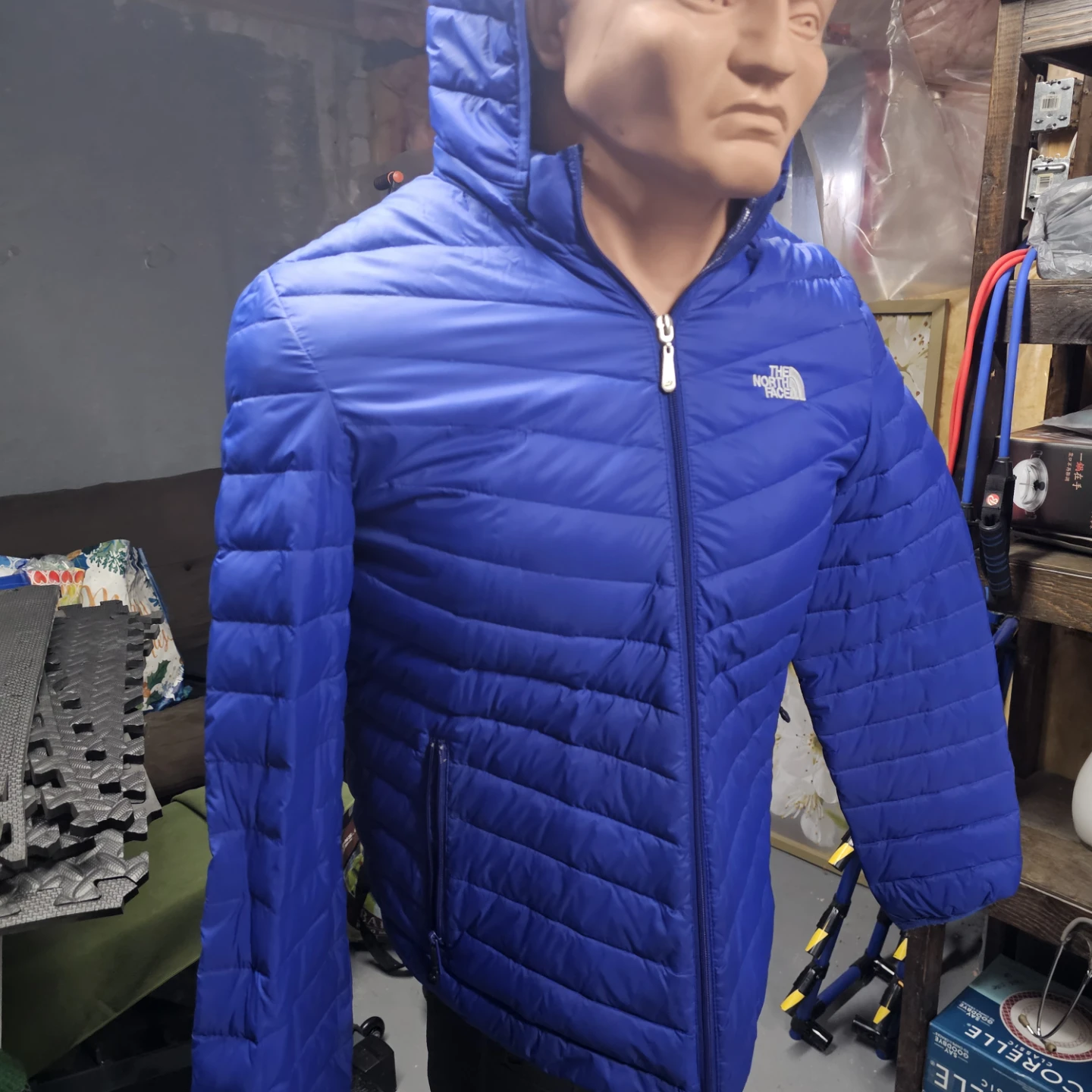 The North Face Blue Puffer Jacket