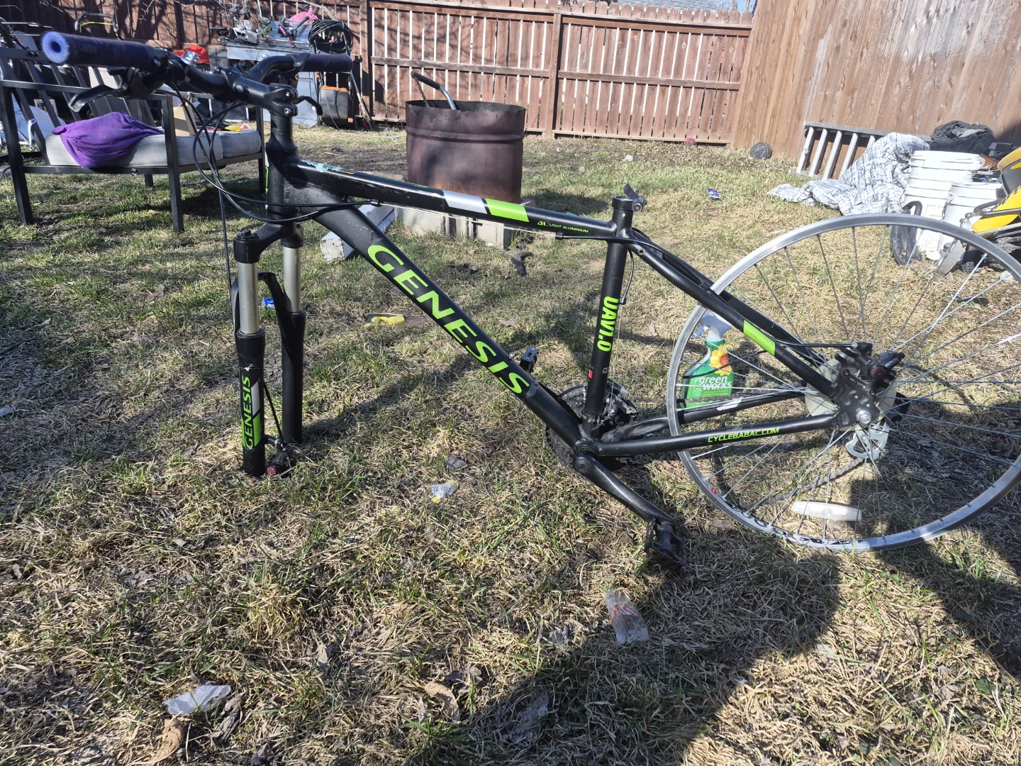 Genesis UAV 1.0  Mountain Bike Frame