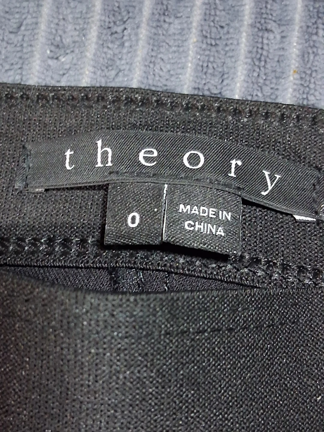 Theory Black & Olive Leggings Size 0 - photo 2