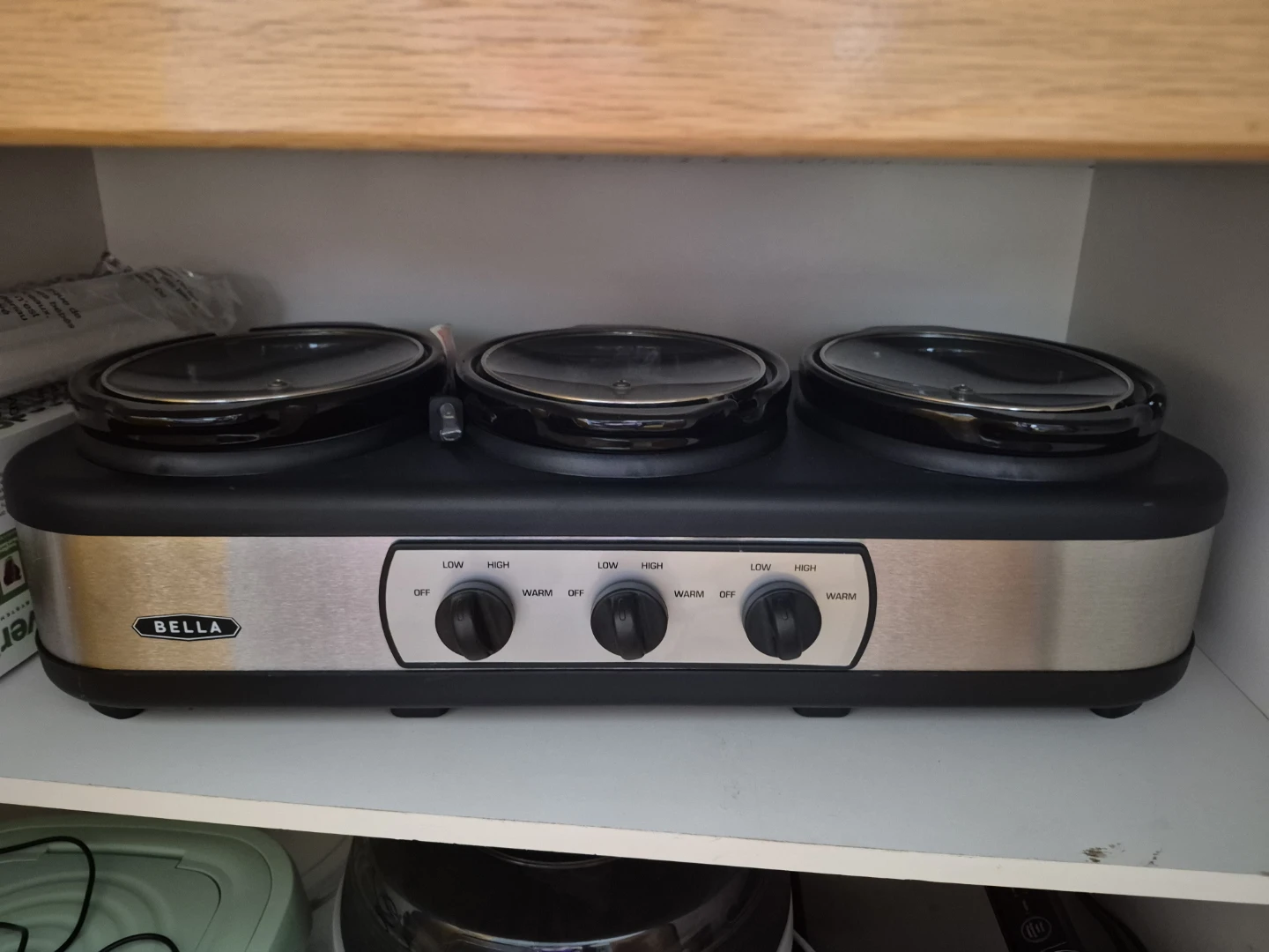 Bella Triple Slow Cooker