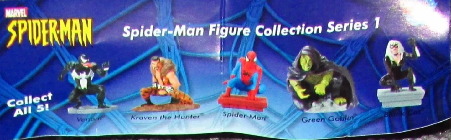 Spider-Man Figure Collection Series 1 (missing 2)