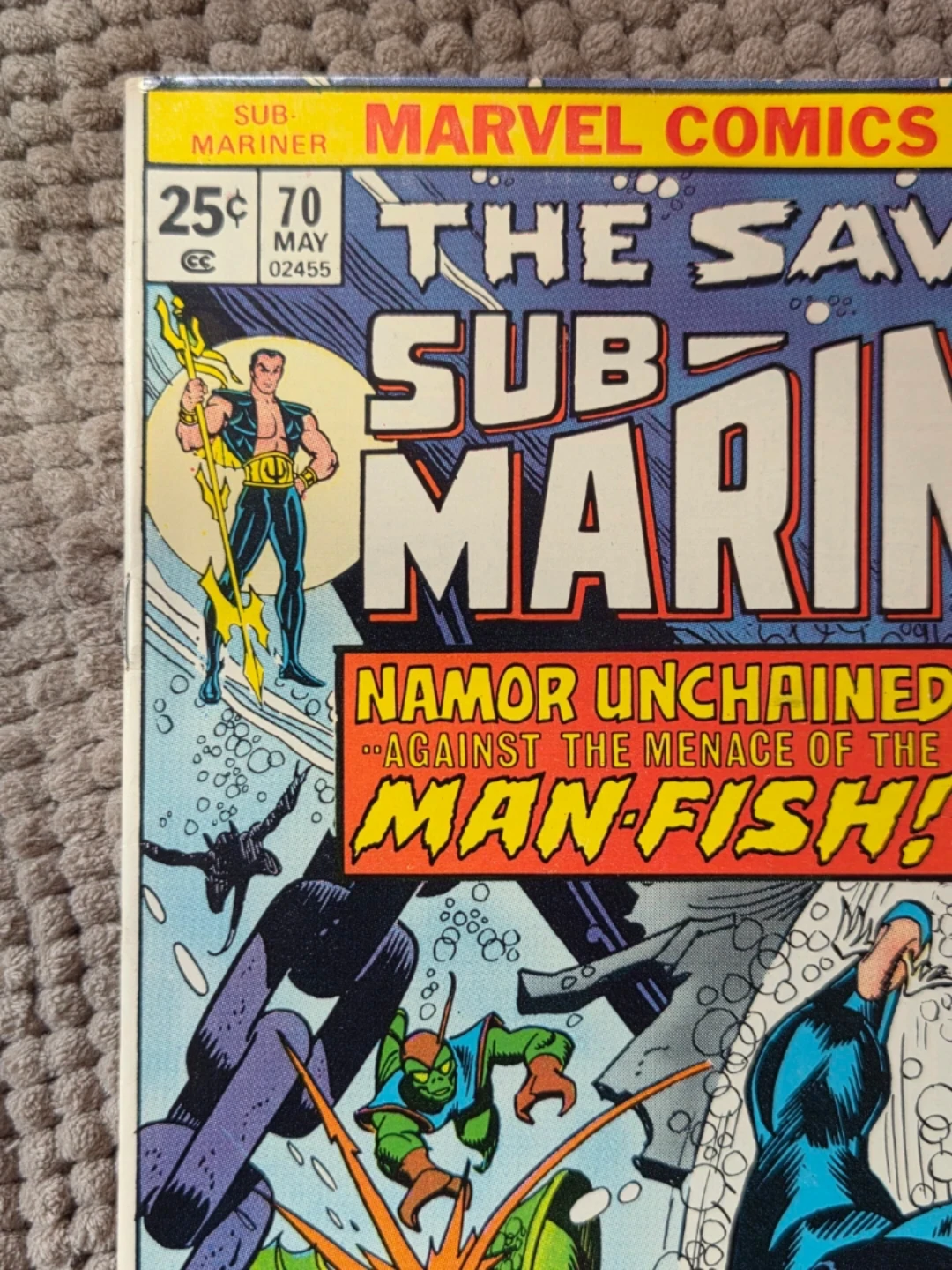The Savage Sub-Mariner Comic #70 (May) - photo 2