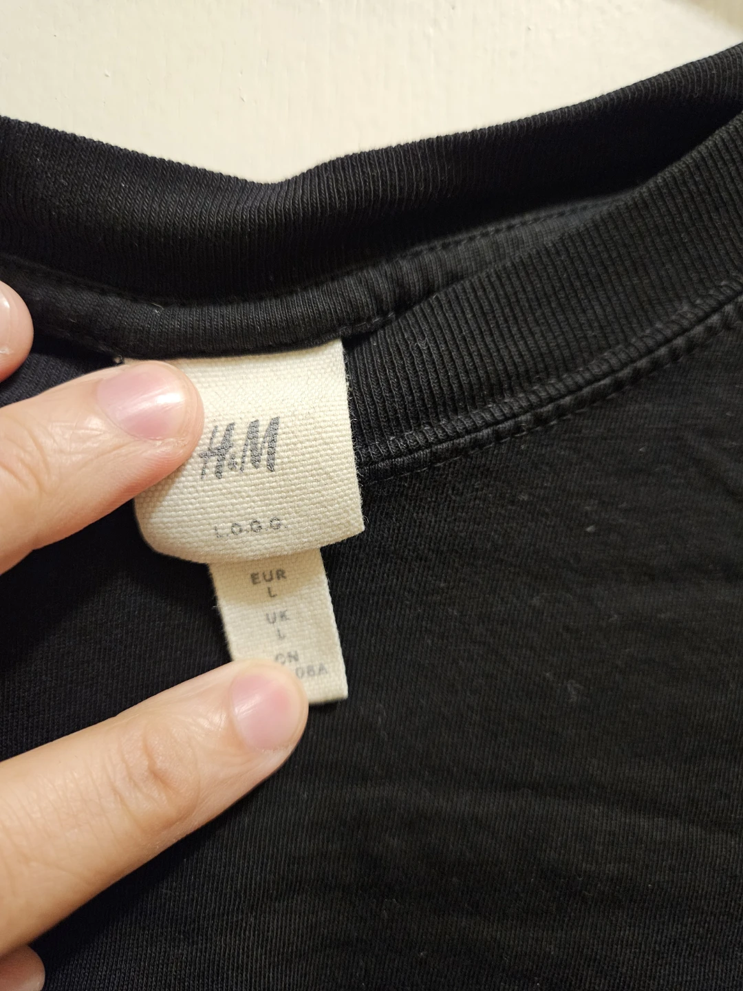 H&M NASA Logo T-Shirt - Black, Size L - photo 4