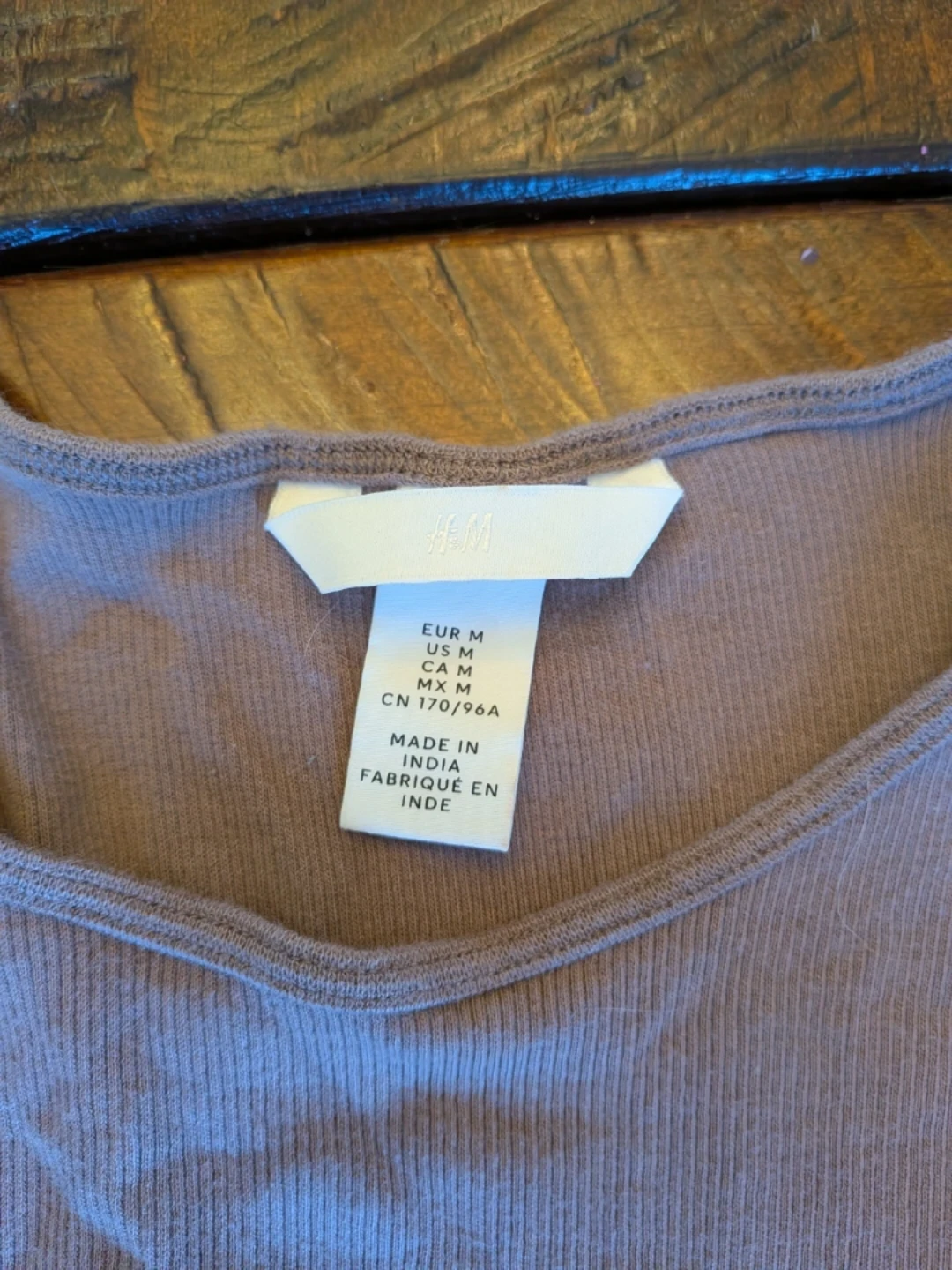 H&M Ribbed Long Sleeve Top - Women's Medium - photo 3