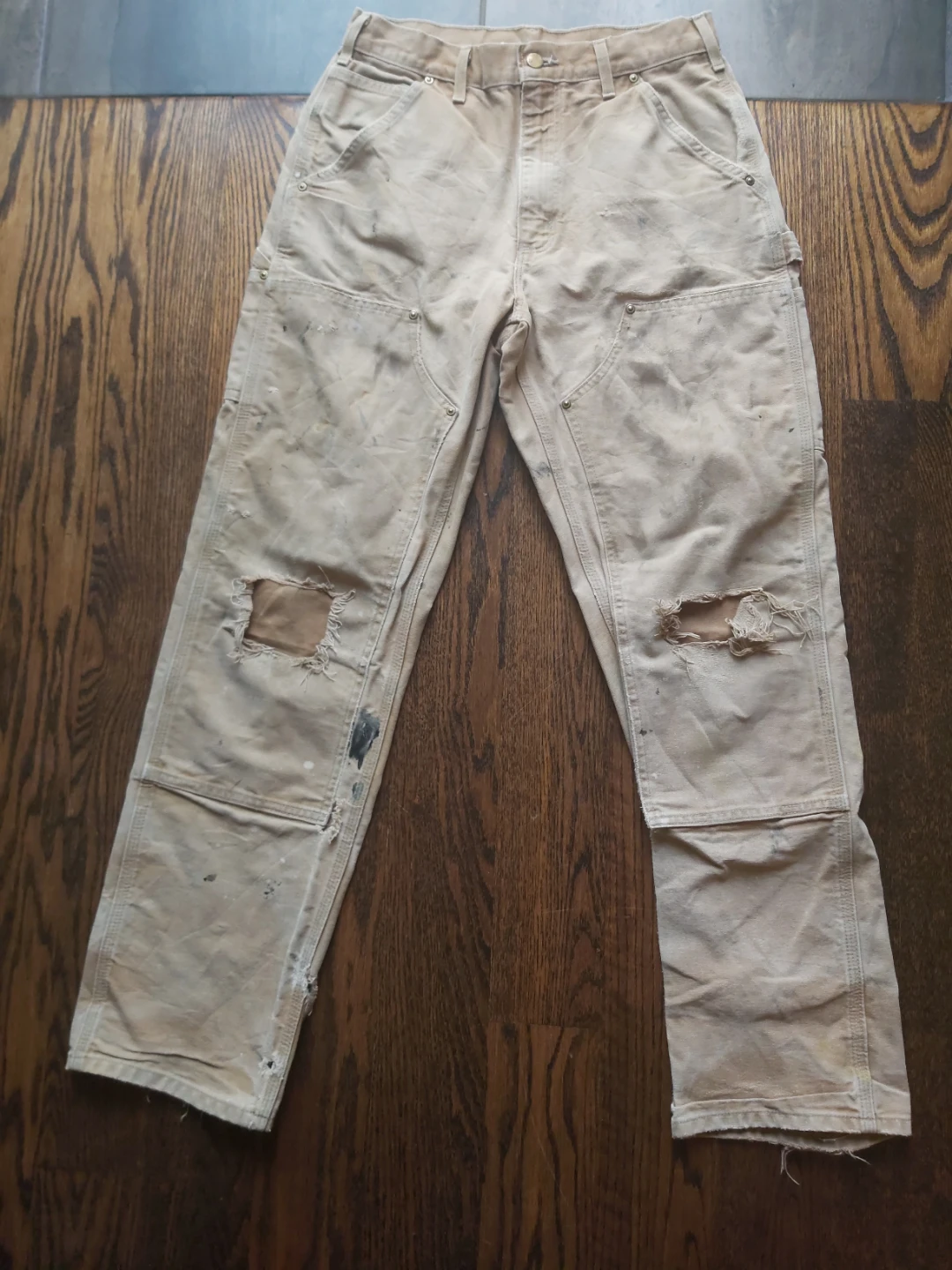 Carhartt Work Pants Tan
