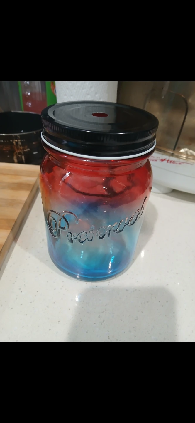 Mason Jar Tumbler with Lid