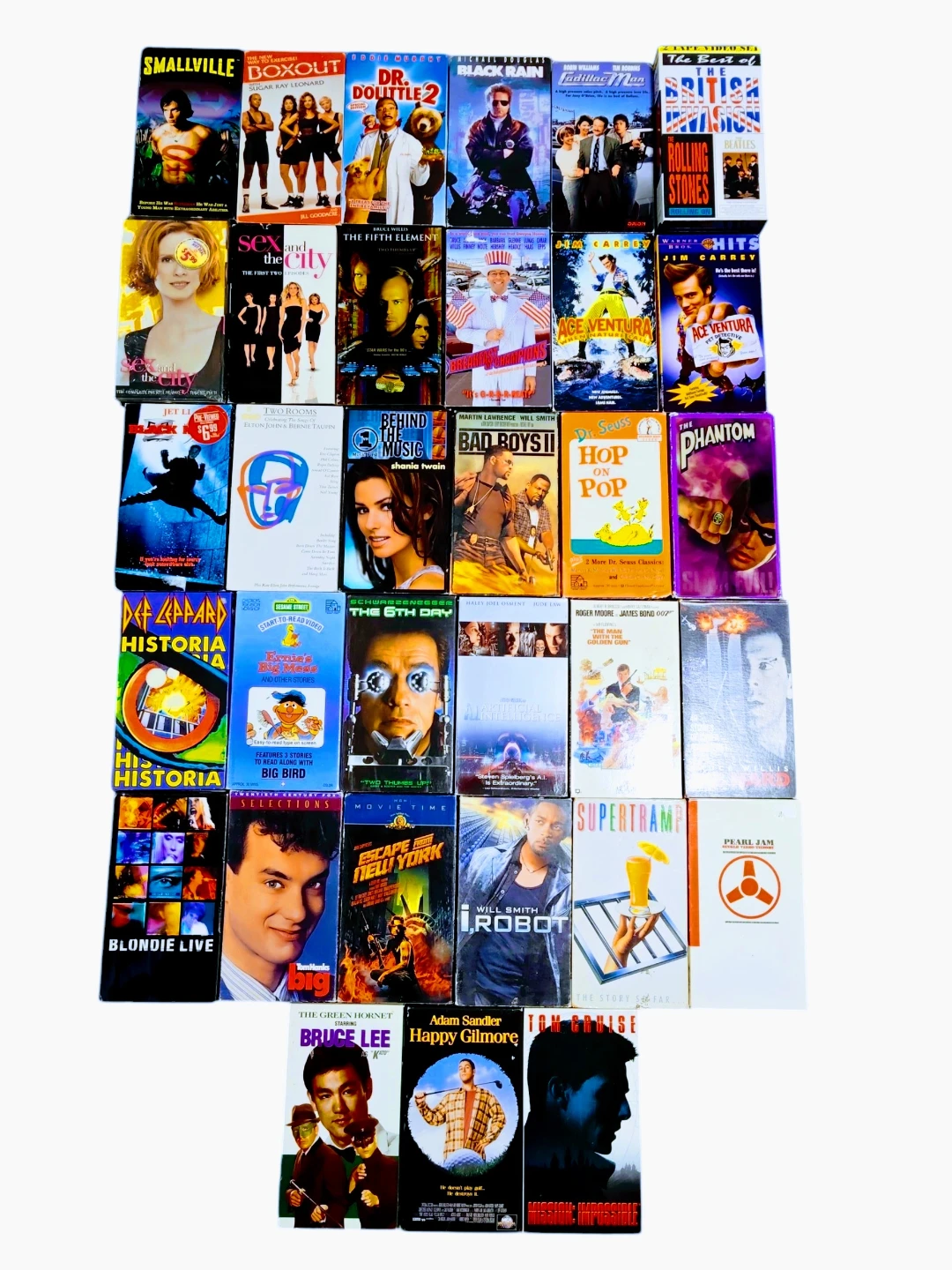 Vintage VHS Tapes 500+