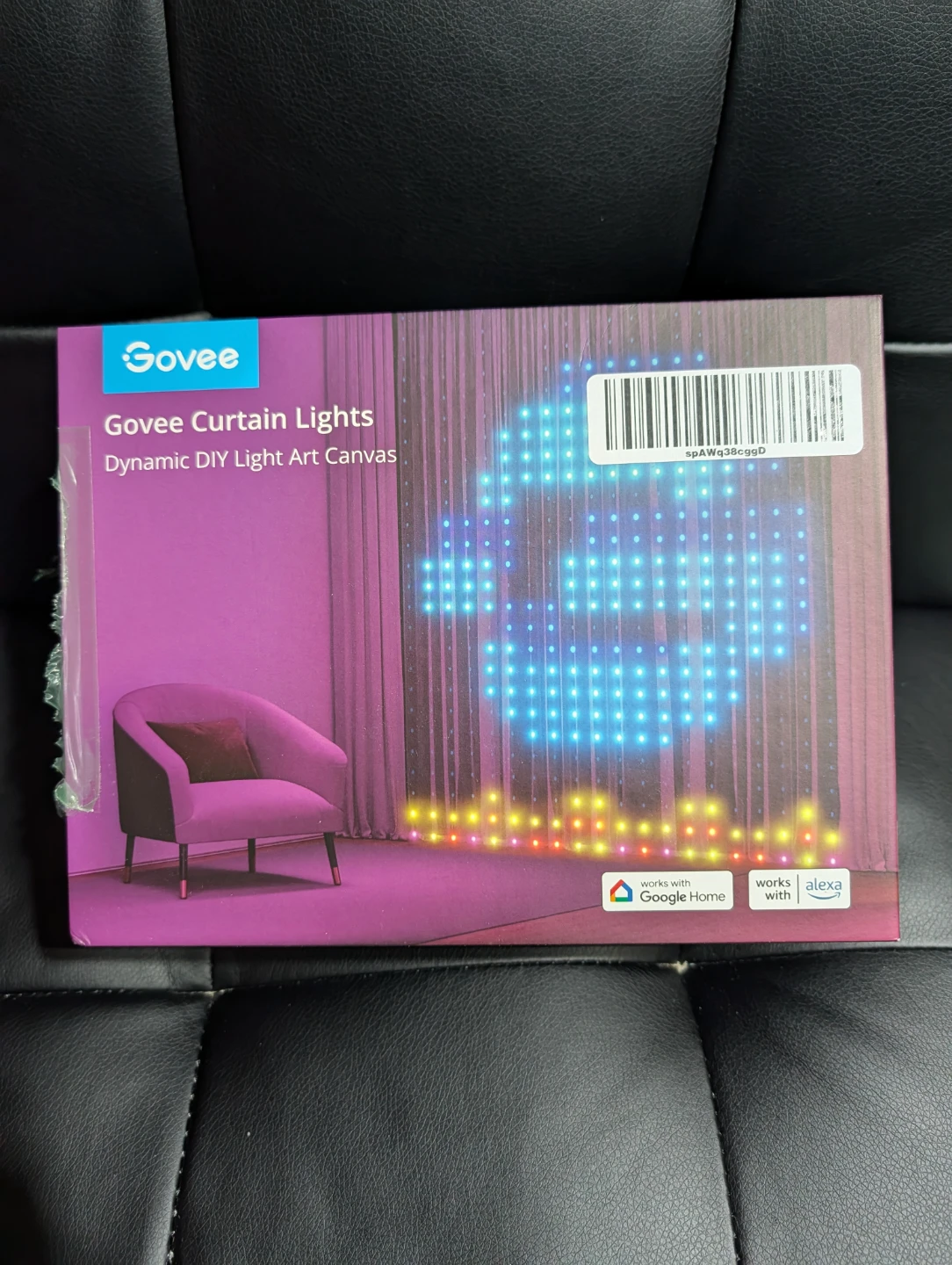 Govee Curtain Lights Dynamic DIY Light Art Canvas