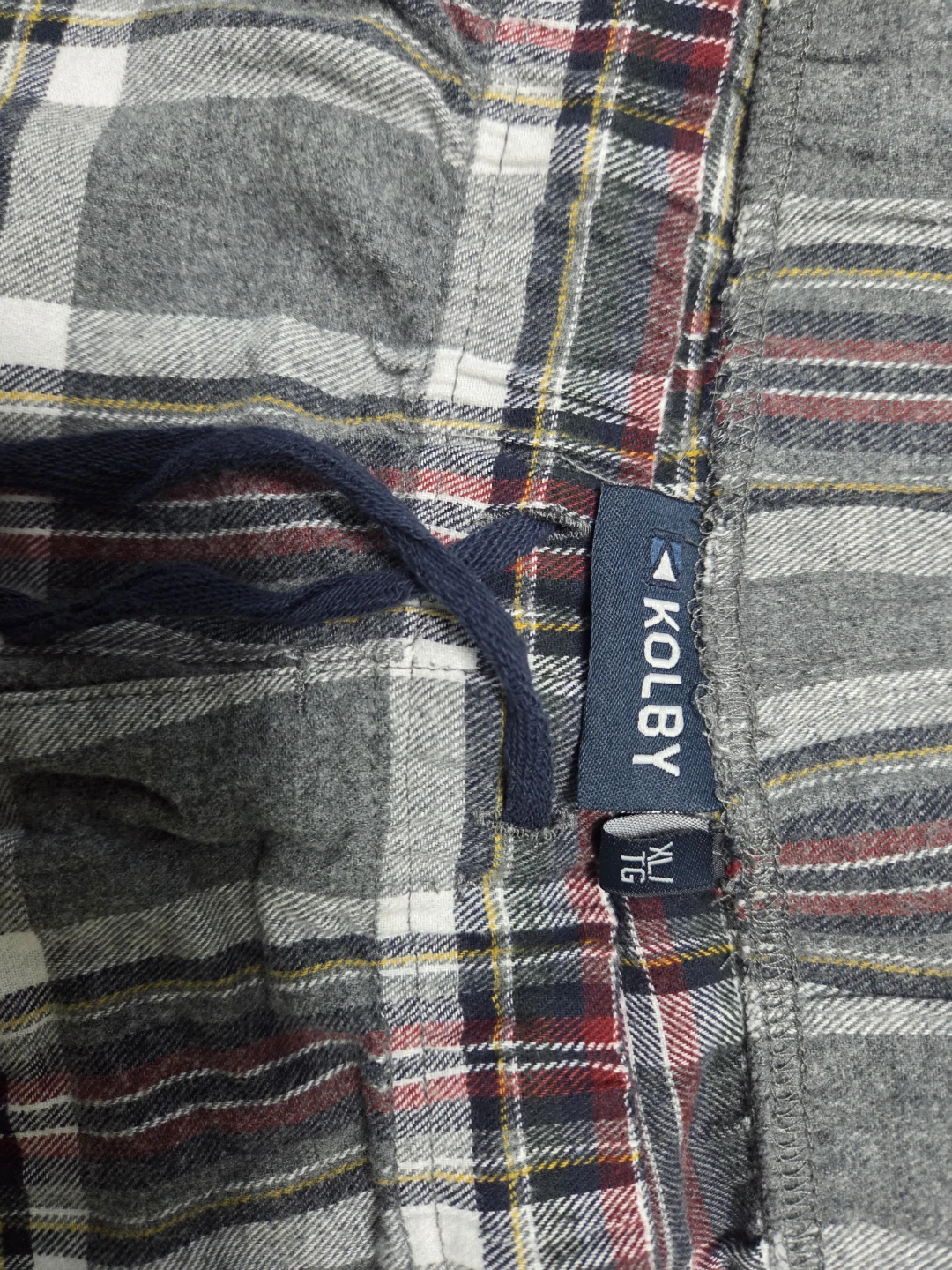 Kolby Plaid Flannel Cargo Pajama Pants TG - photo 3