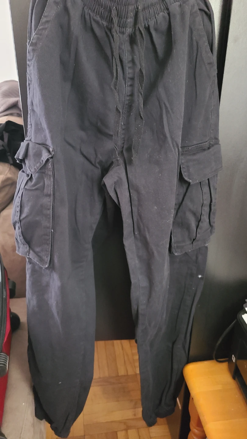 Bluenotes Black High Rise Jogger Pants - XS