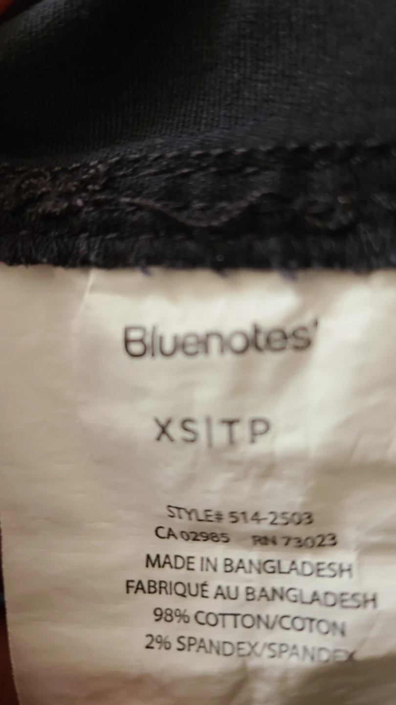 Bluenotes Black High Rise Jogger Pants - XS - photo 3