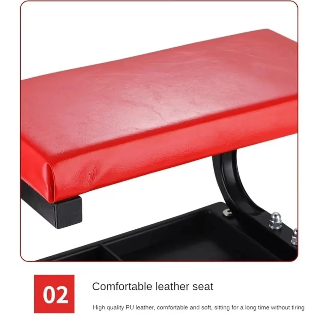 Rolling Creeper Seat with Storage Tray - photo 3