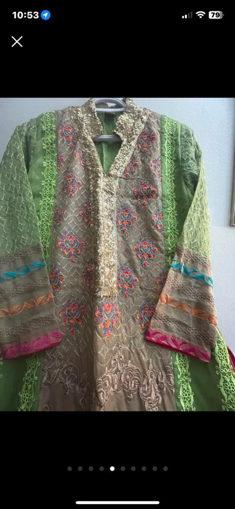Embroidered Kurti with Sequins - photo 2